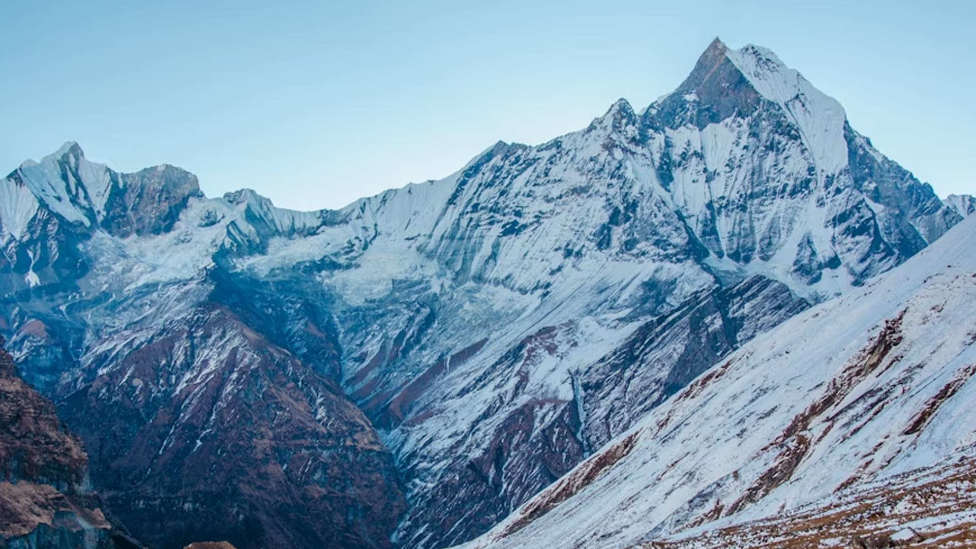 Nepal trekking landscape