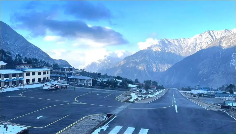 Lukla Airport in Nepal trekking blogs