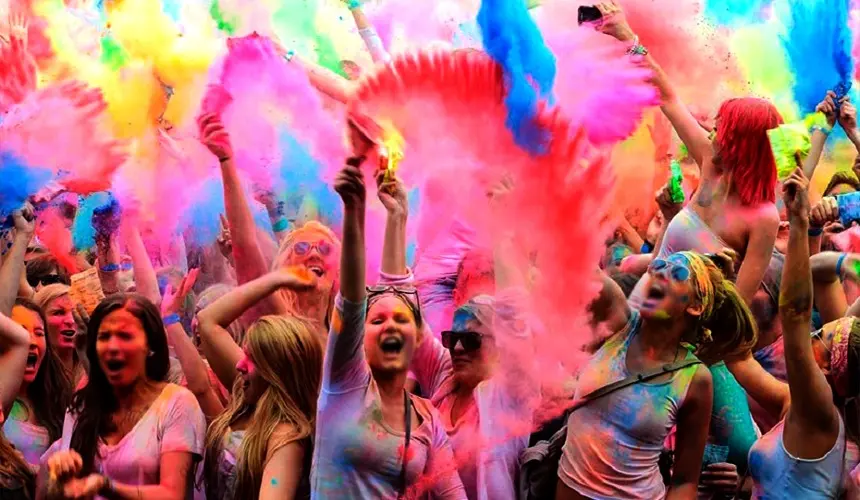 holi celebration